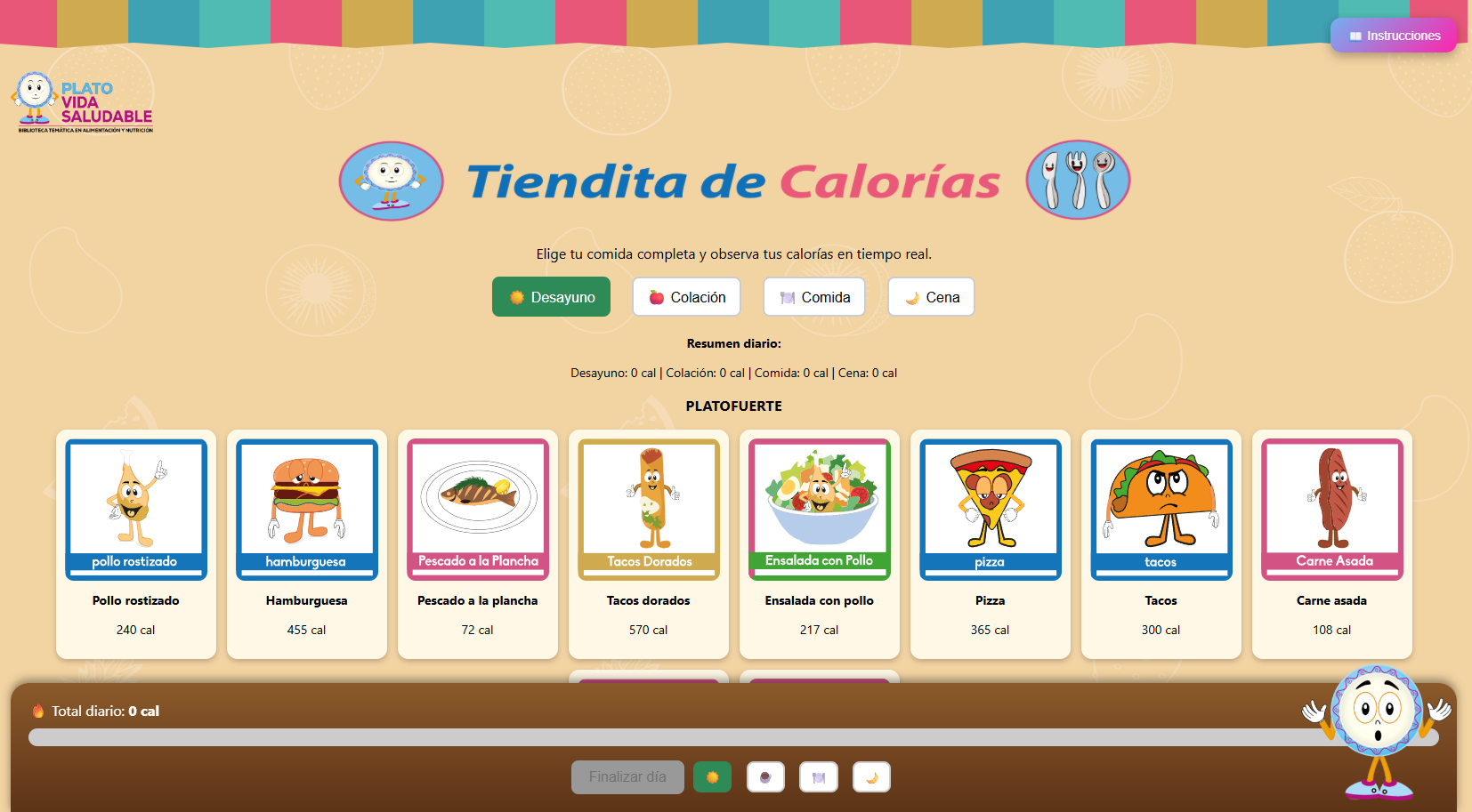 Tiendita de Calorías